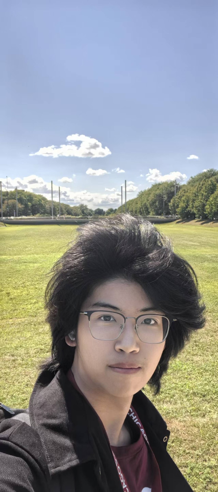 Portrait on the University of Chicago campus